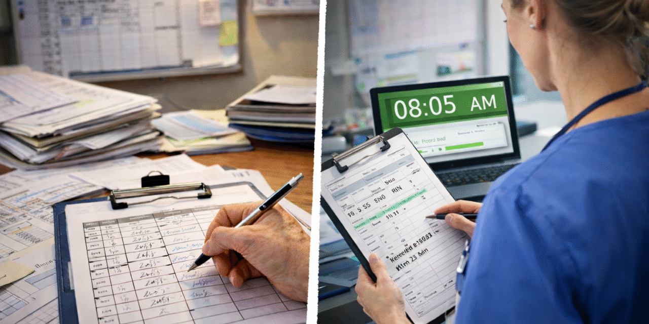 Signed, but Not Auditable. Care Minutes Attestation and the Contemporaneous Record Gap