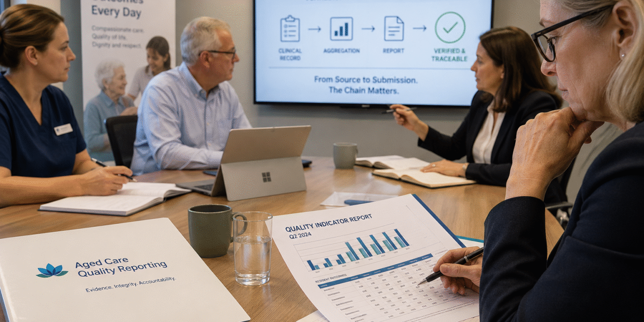 Aged Care Reporting Compliance: When the Submitted Report and the Source Data Are Not the Same Document