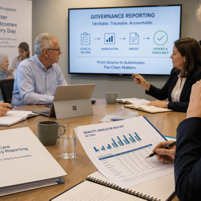 Aged Care Reporting Compliance: When the Submitted Report and the Source Data Are Not the Same Document